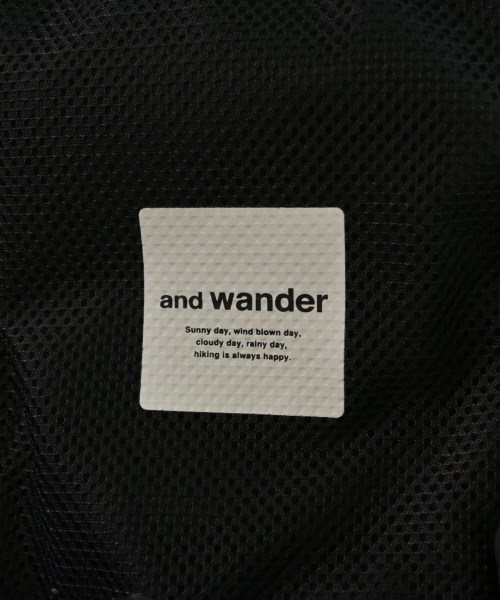 and wander（アンド　ワンダー）その他 紺 サイズ:L メンズ/2200642169013