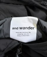 and wander（アンド　ワンダー）ダウンコート 黒 サイズ:00(XS位) レディース/2200695721022