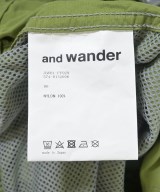 and wander（アンド　ワンダー）ショートパンツ 緑 サイズ:-(M位) レディース/2200706660159