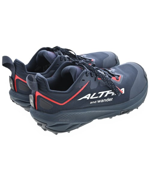 and wander（アンド　ワンダー）スニーカー 紺 サイズ:UK7 1/2(26cm位) メンズ/2200710441348