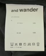 and wander（アンド　ワンダー）その他 黒 サイズ:XL メンズ/2200710441362