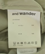 and wander（アンド　ワンダー）その他 グレー サイズ:XL メンズ/2200710441379