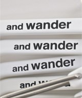 and wander（アンド　ワンダー）小物類（その他） 白 サイズ:F メンズ/2200710441386