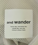 and wander（アンド　ワンダー）カーゴパンツ 白 サイズ:L メンズ/2200710441393