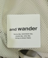 and wander（アンド　ワンダー）カーゴパンツ 白 サイズ:M メンズ/2200710441409