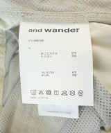 and wander（アンド　ワンダー）カーゴパンツ 白 サイズ:XL メンズ/2200710441416