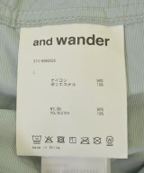 and wander（アンド　ワンダー）その他 青 サイズ:L メンズ/2200710441430