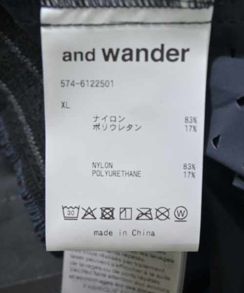 and wander（アンド　ワンダー）ショートパンツ グレー サイズ:XL メンズ/2200710441447