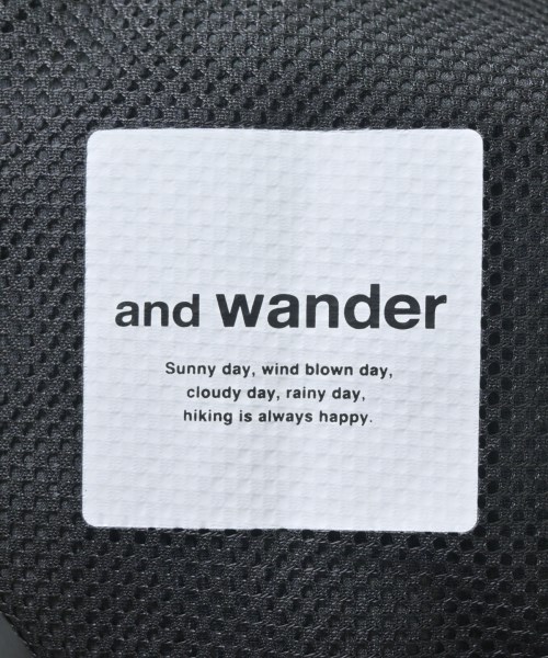 and wander（アンド　ワンダー）その他 グレー サイズ:L メンズ/2200710441454