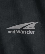 and wander（アンド　ワンダー）Tシャツ・カットソー 黒 サイズ:XL メンズ/2200710441485