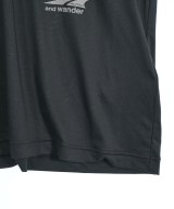 and wander（アンド　ワンダー）Tシャツ・カットソー 黒 サイズ:XL メンズ/2200710441485