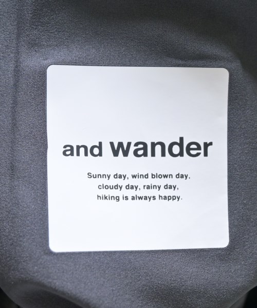 and wander（アンド　ワンダー）その他 グレー サイズ:-(M位) レディース/2200710441553