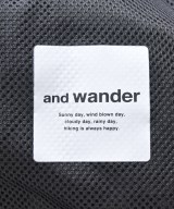and wander（アンド　ワンダー）ロング・マキシ丈スカート 黒 サイズ:-(M位) レディース/2200710441607