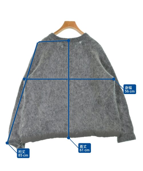 and wander（アンド　ワンダー）ニット・セーター グレー サイズ:L/XL メンズ/2200647053317