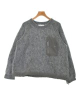 and wander（アンド　ワンダー）ニット・セーター グレー サイズ:L/XL メンズ/2200647053317