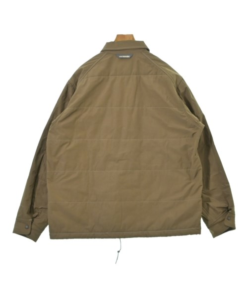 and wander（アンド　ワンダー）カジュアルシャツ 茶 サイズ:-(M位) メンズ/2200667367029