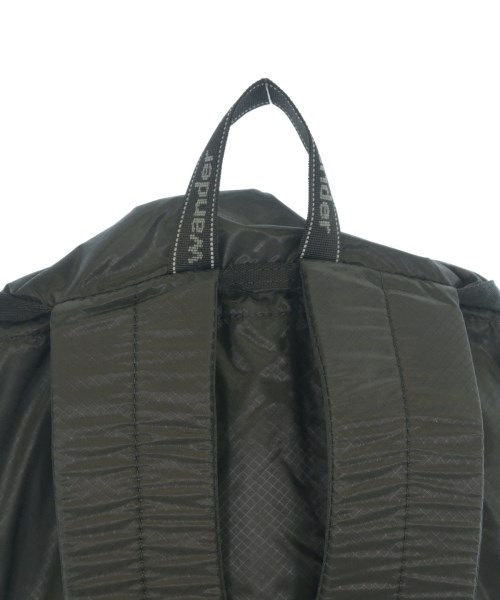 and wander（アンド　ワンダー）バックパック・リュック 黒 サイズ:- メンズ/2200665160059