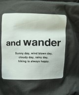 and wander（アンド　ワンダー）ダウンジャケット/ダウンベスト グレー サイズ:0(XS位) レディース/2200666796066