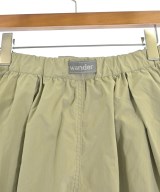 and wander（アンド　ワンダー）ロング・マキシ丈スカート カーキ サイズ:S レディース/2200666796141