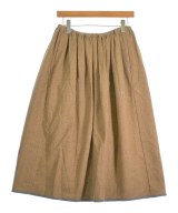 and wander（アンド　ワンダー）ロング・マキシ丈スカート 茶 サイズ:WS レディース/2200666796158