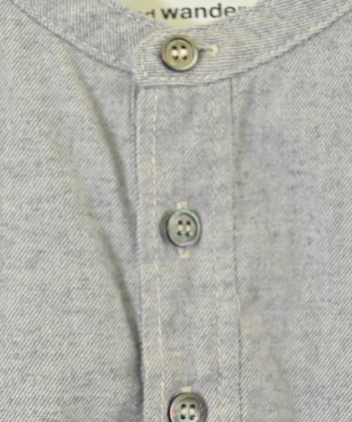 and wander（アンド　ワンダー）ブラウス グレー サイズ:0(XS位) レディース/2200666796219