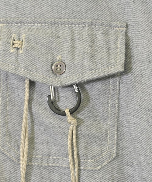 and wander（アンド　ワンダー）ブラウス グレー サイズ:0(XS位) レディース/2200666796219