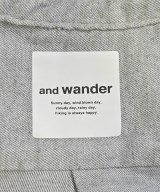 and wander（アンド　ワンダー）ブラウス グレー サイズ:0(XS位) レディース/2200666796219