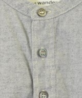 and wander（アンド　ワンダー）ブラウス グレー サイズ:0(XS位) レディース/2200666796219