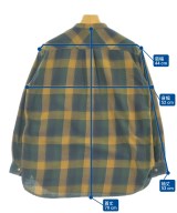 and wander（アンド　ワンダー）ブラウス 黄 サイズ:0(XS位) レディース/2200666796226