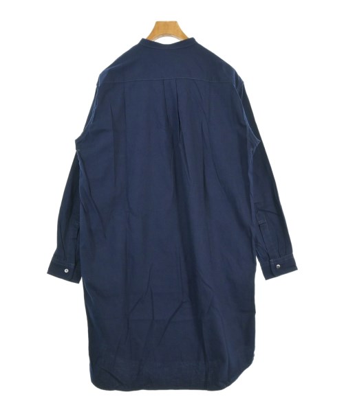 and wander（アンド　ワンダー）カジュアルシャツ 紺 サイズ:3(XL位) メンズ/2200667803145