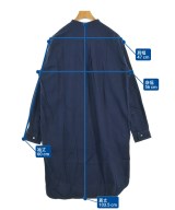 and wander（アンド　ワンダー）カジュアルシャツ 紺 サイズ:3(XL位) メンズ/2200667803145