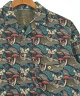 and wander（アンド　ワンダー）カジュアルシャツ カーキ サイズ:-(L位) メンズ/2200667387287