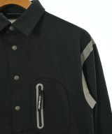 and wander（アンド　ワンダー）カジュアルシャツ 黒 サイズ:2(S位) メンズ/2200667387621