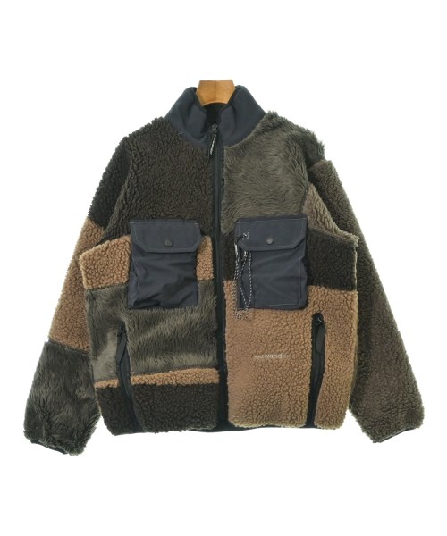 and wander(アンド　ワンダー)ブルゾン 茶 サイズ:M/2200671453015