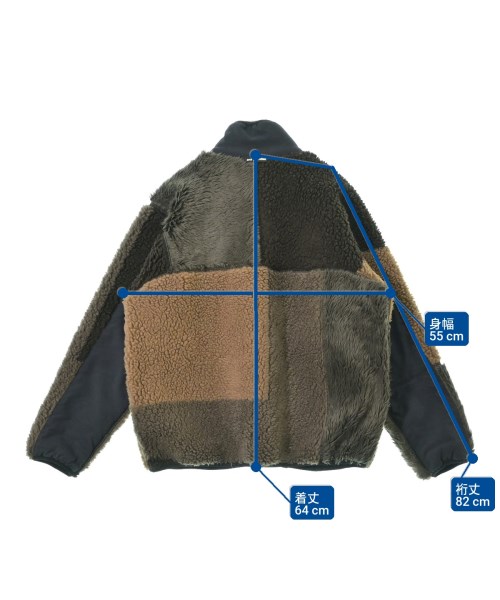 and wander（アンド　ワンダー）ブルゾン 茶 サイズ:M レディース/2200671453015