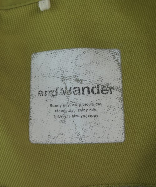 and wander（アンド　ワンダー）その他 緑 サイズ:3(L位) メンズ/2200734401038