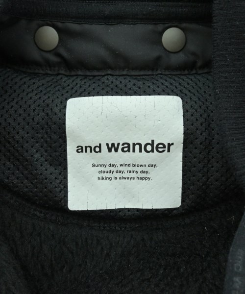 and wander（アンド　ワンダー）その他 黒 サイズ:F レディース/2200685449073
