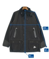 and wander（アンド　ワンダー）その他 黒 サイズ:3(L位) メンズ/2200682904032