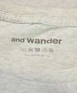 and wander（アンド　ワンダー）Tシャツ・カットソー グレー サイズ:-(M位) メンズ/2200692329016