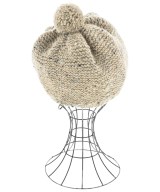 Athena Designs（アテナデザイン）ニットキャップ・ビーニー ベージュ サイズ:- レディース/2200622788128