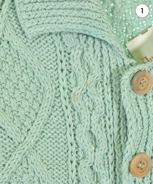 Athena Designs（アテナデザイン）カーディガン 緑 サイズ:-(M位) レディース/2200656892013