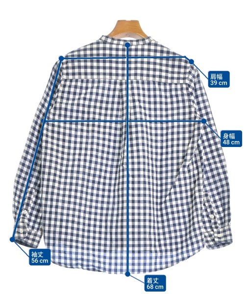 SHIPS Days（シップスデイズ）ブラウス 紺 サイズ:M/L レディース/2200610779046