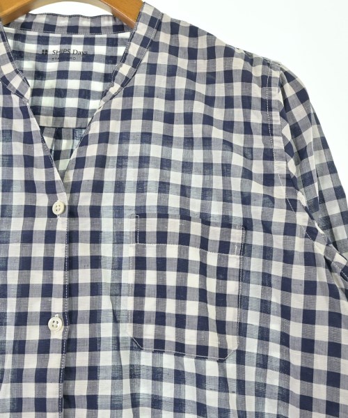 SHIPS Days（シップスデイズ）カジュアルシャツ 紺 サイズ:S/M レディース/2200676616026