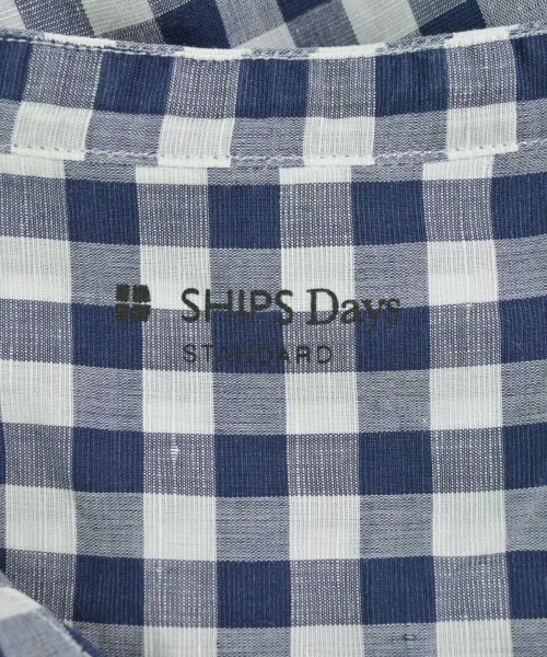 SHIPS Days（シップスデイズ）カジュアルシャツ 紺 サイズ:M/L レディース/2200647888032