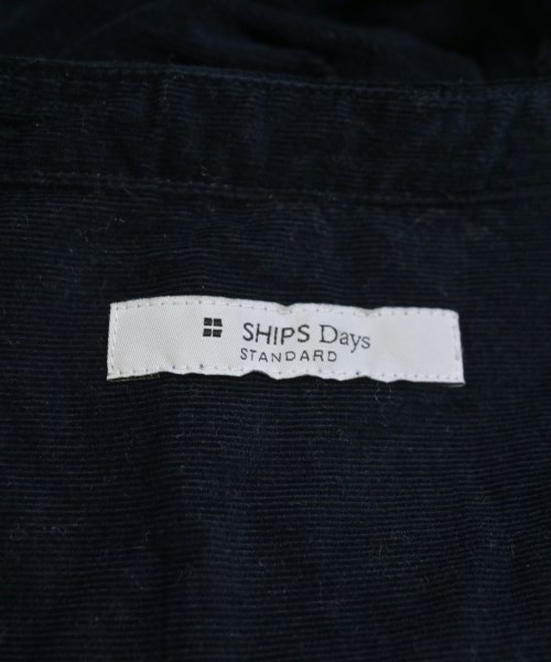 SHIPS Days（シップスデイズ）シャツワンピース 紺 サイズ:ONE レディース/2200706286373