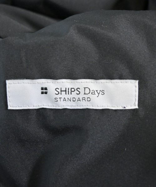 SHIPS Days（シップスデイズ）ダウンジャケット/ダウンベスト 黒 サイズ:S/M レディース/2200668161015
