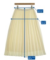 closet story UNITED ARROWS（クローゼットストーリーユナイテッドアローズ）ロング・マキシ丈スカート 白 サイズ:F レディース/2200630747087