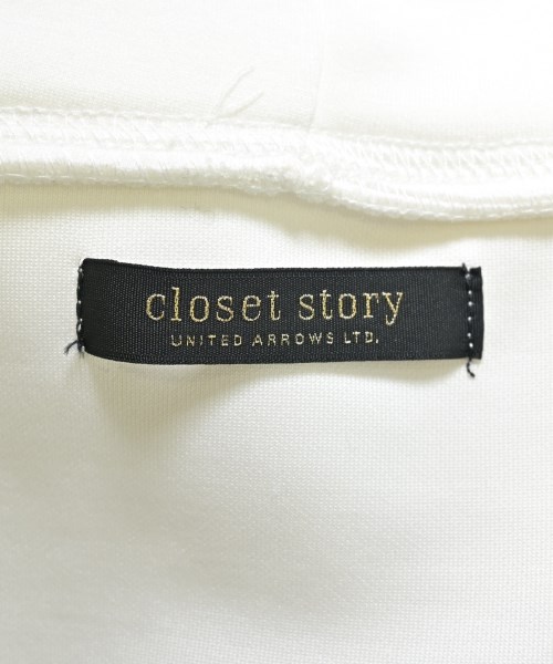 closet story UNITED ARROWS（クローゼットストーリーユナイテッドアローズ）パーカー 白 サイズ:F レディース/2200631610069