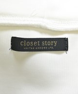closet story UNITED ARROWS（クローゼットストーリーユナイテッドアローズ）パーカー 白 サイズ:F レディース/2200631610069