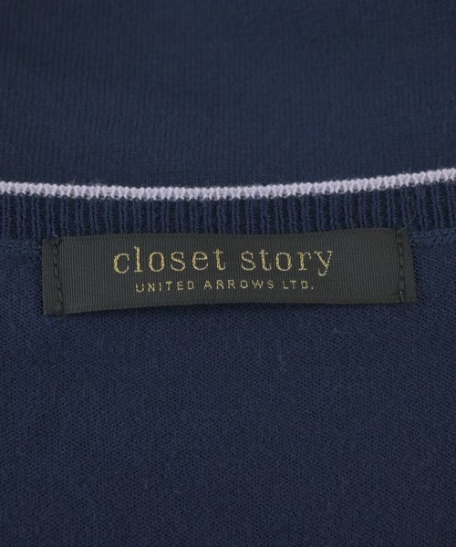 closet story UNITED ARROWS（クローゼットストーリーユナイテッドアローズ）ニット・セーター 紺 サイズ:-(M位) レディース/2200630534069